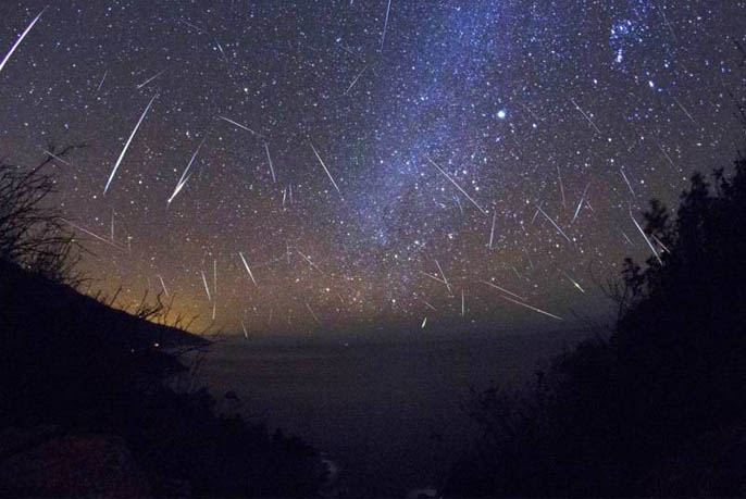 Lluvia de meteoros Gemínidas