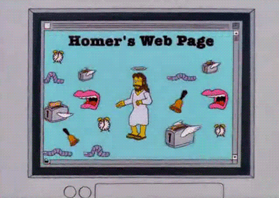 web homer simpson