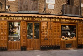 restaurante sobrino de Botin