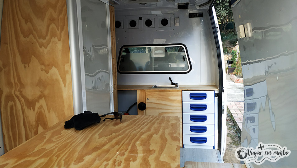 ideas interior furgoneta camper