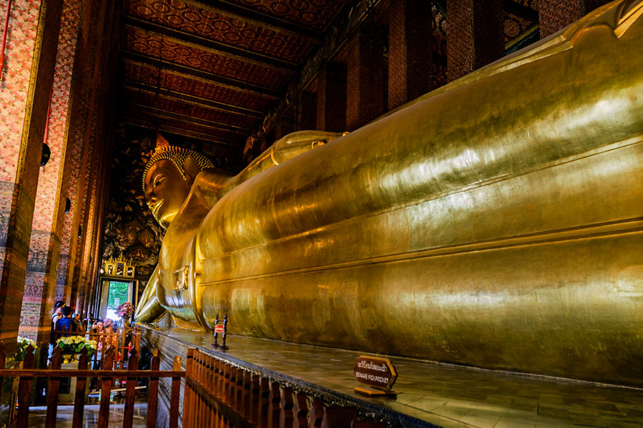 Wat Pho buda reclinado Bangkok